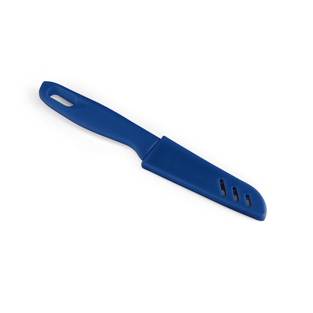 Couteau publicitaire en acier inoxydable Bleu royal